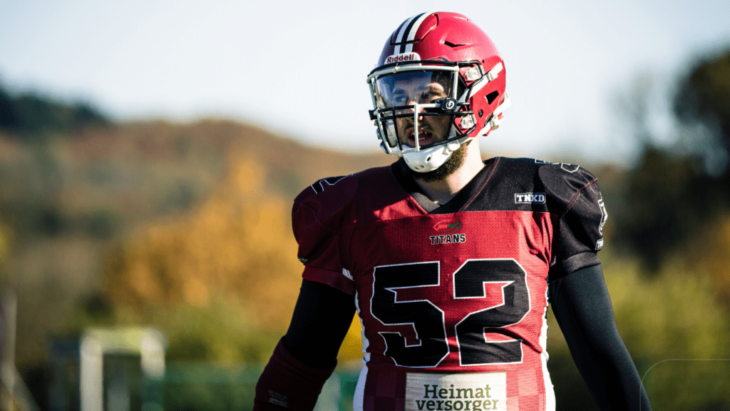 photography of a football player