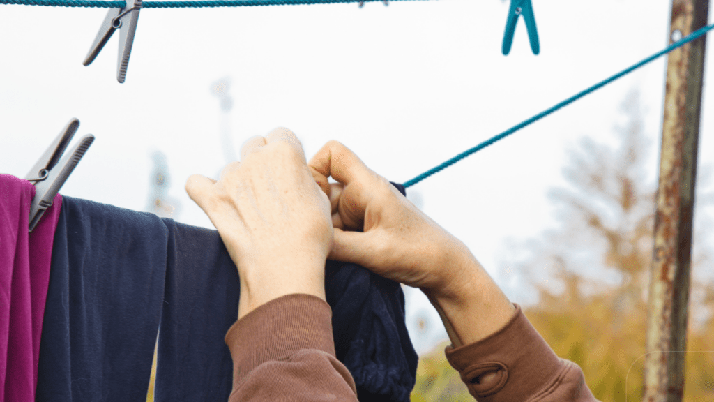 clothes hanging outdoor