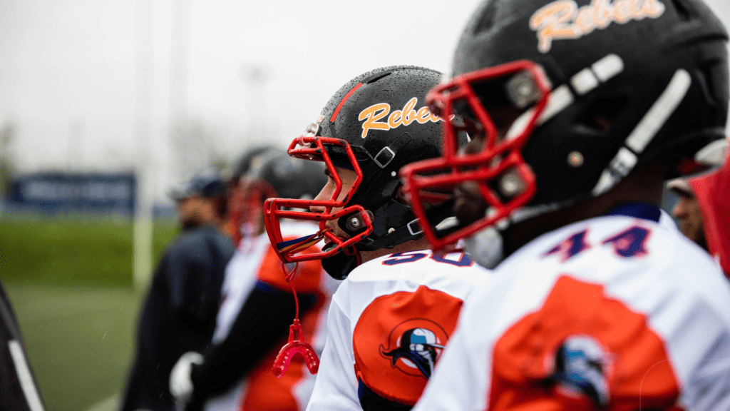 football players in the field