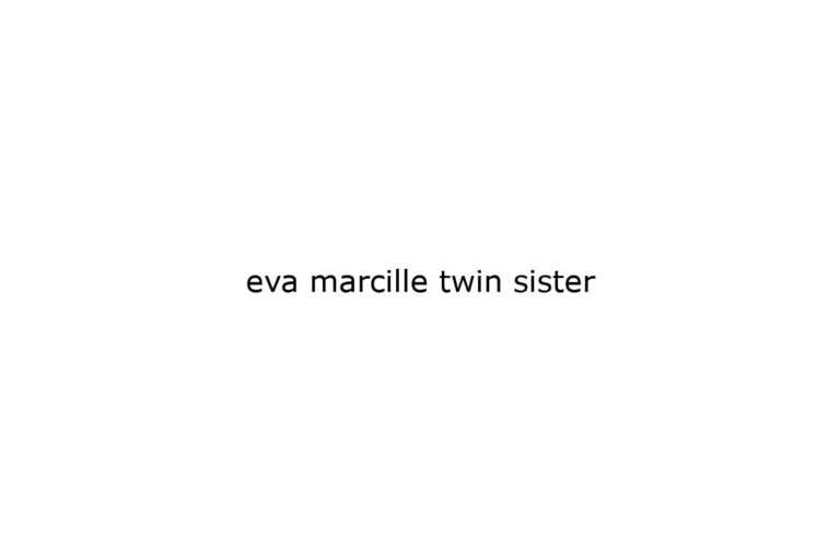 eva marcille twin sister