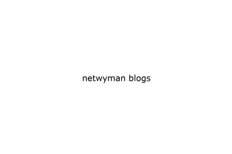 netwyman blogs