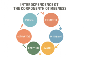discuss the interdependence of the components of wellness.
