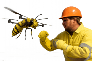 yellow jacket drone vs worker