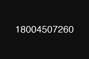 18004507260