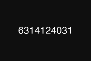 6314124031