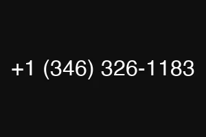 +1 (346) 326-1183