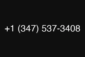 +1 (347) 537-3408