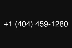 +1 (404) 459-1280