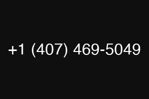 +1 (407) 469-5049