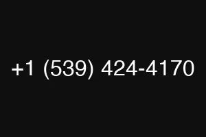 +1 (539) 424-4170