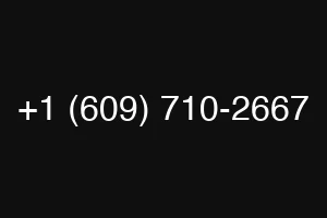 +1 (609) 710-2667