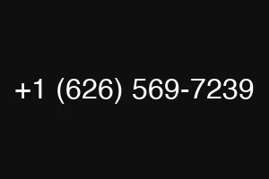 +1 (626) 569-7239