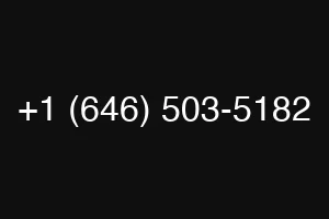 +1 (646) 503-5182