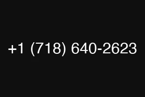 +1 (718) 640-2623