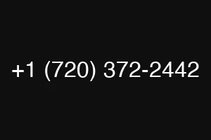 +1 (720) 372-2442