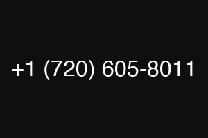 +1 (720) 605-8011