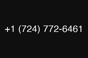 +1 (724) 772-6461