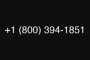 +1 (800) 394-1851