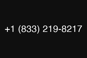+1 (833) 219-8217