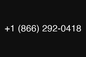 +1 (866) 292-0418