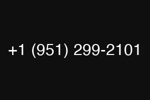 +1 (951) 299-2101